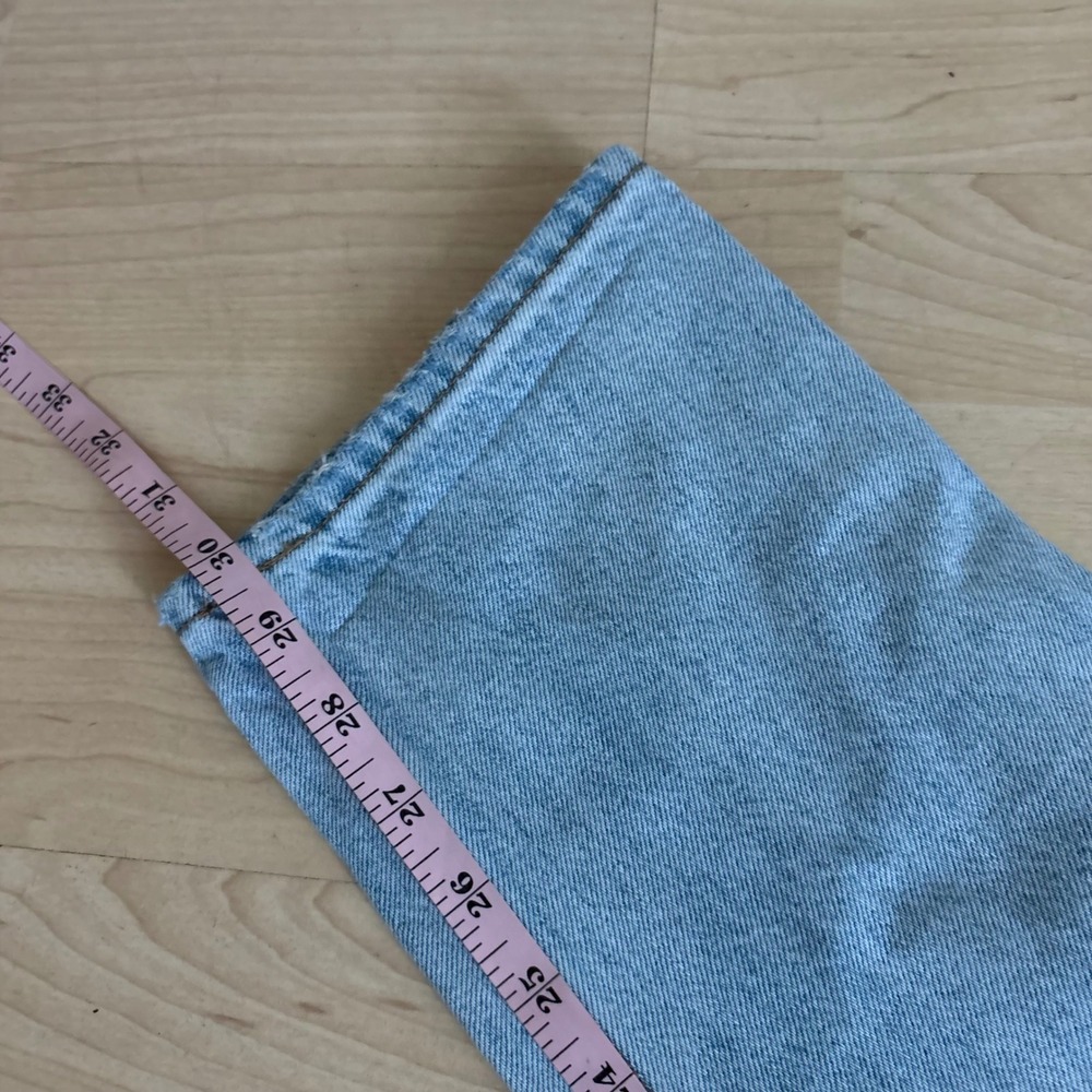 DENIM FORUM The‎ Romy Mod Rise Classic 30L Size 27 - Picture 11 of 11